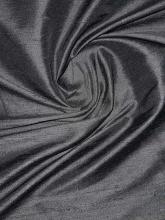 Dupionseide schwarz Indische Seide Handgewebe 110cm breit