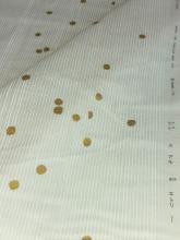 Japan Double Gauze POESIA VISUAL Golden Dots - nani IRO 2022 von Kokka Fabrics