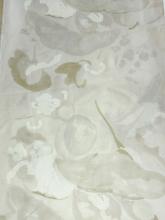 Nani Iro Leinen -As it is- White Japan Feinleinen Print von Kokka