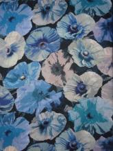 Liberty Fabrics Poppy Wonder Blue Tana Lawn® Cotton Baumwolle Batist