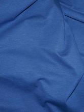 Denimblau Melange Baumwolle Singlejersey dunkelblau Italien Jerseystoff