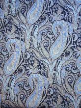 Liberty Fabrics -Felix and Isabelle Blue- Tana Lawn® Paisley Print Baumwollbatist