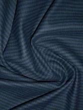 Baumwolle Flanell Karo schwarz-blau Stretch