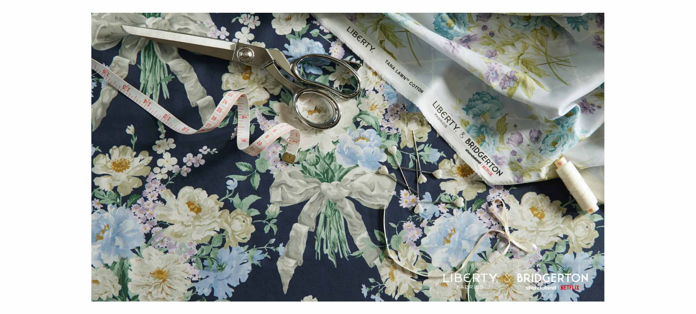 Liberty Fabrics & Bridgerton Stoffe 