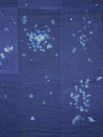 Japan Double Gauze MICROCOSMOS Indigo Blue - Nani Iro Kokka