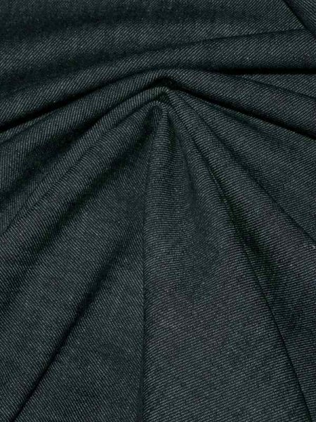 Italian Denim Jeans Stretch BluScuro Jeansstoff