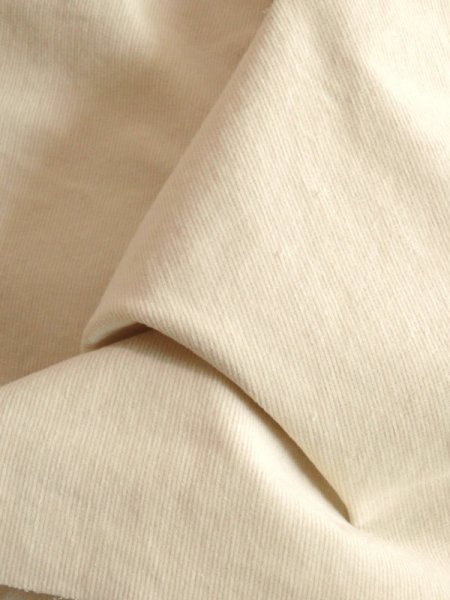 Feincord Stretch Marzipanweiß Corduroy Washed