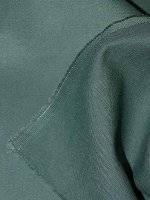 Peachskin Baumwollstoff blaugrün Baumwollstretch weich geraut