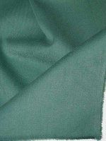 Peachskin Baumwollstoff blaugrün Baumwollstretch weich geraut