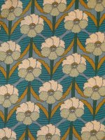 Liberty Fabrics Bickington Viskose Chevron – Blau,...