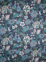 Liberty Fabrics Weymouth Viskose TROPICAL COVE – Viskosetwill Print Blau-Grün