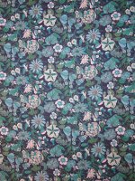 Liberty Fabrics Weymouth Viskose TROPICAL COVE – Viskosetwill Print Blau-Grün