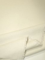 Schurwolle-Kaschmir Lana-Bianco Mantelvelours Wollweiß -Reststück 1m -