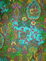 Cord Print -Palazzo Verde- italienischer Flachcord