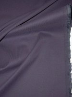 Baumwolltwill -Due Barrature- Violettblau Italienischer Twill