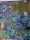 French Terry Panel -Schwertlilien- Sweat Jersey Stenzo