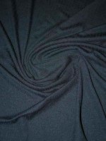 Merinowolle–Seide Jersey Dunkelblau – Feine Linien Struktur