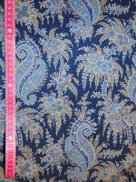 Liberty Fabrics Bickington Viskose Paisley-Tree Blue