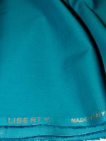 Liberty Fabrics Tana Lawn® Plain KINGFISHER...