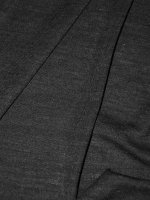 Merinowolle–Seide Jersey Graphit-Flammé Melange