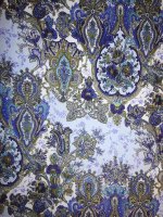 Cord Print -Palazzo Blu- italienischer Flachcord