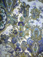 Cord Print -Palazzo Blu- italienischer Flachcord