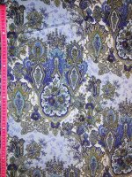 Cord Print -Palazzo Blu- italienischer Flachcord