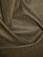 Lodenflanell Bronze-Moss weicher Schurwolle Flanell