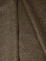 Lodenflanell Bronze-Moss weicher Schurwolle Flanell