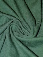 Merinowolle–Seide Jersey Blaugrün – Feine Linien Struktur