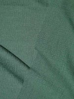 Merinowolle–Seide Jersey Blaugrün – Feine Linien Struktur