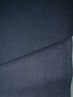 Denim Darkblue Jeansstoff Stretch mittelschwer COUPON 150x133cm mit Fehler