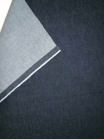 Denim Darkblue Jeansstoff Stretch mittelschwer COUPON 150x133cm mit Fehler