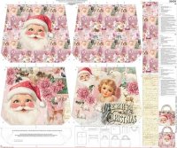 Weihnachtliches Taschenpanel -Nostalgische Weihnacht- Shopper zum Selbernähen Stenzo