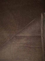 Genuacord  CHESTNUT Baumwollcord Washed Dunkelbraun