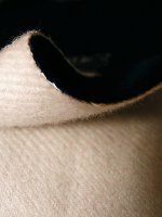 Flanell Doubleface Dunkelblau-Crema Baumwolle Doppelgewebe RESTCOUPON 130x147cm