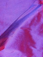 Changierende AMETHYST Dupionseide – zweifarbig...