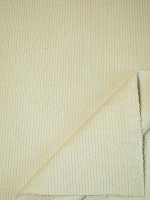 Genuacord Stretch Winterweiß samtiger Baumwollcord RESTCOUPON 75x140cm