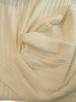 Merinowolle–Seide Ivory-Line Rib Jersey Wollweiß Schlauch B-Ware -wg Anschmutzungen reduziert-