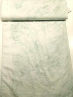 Japan Double Gauze GOOD SIGN Softgrün-Silber Nani IRO for Kokka Fabrics