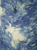 Japan Double Gauze GOOD SIGN INDIGO-Silber Nani IRO for Kokka Fabrics