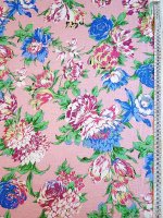 Designerstoff Fiori-Estivi Baumwolle-Viskose Panama COUPON 65x140cm