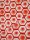 Retro Print  Viskose Javanaise -Rounded Octagon- COUPON 120x144cm
