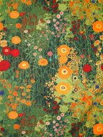 Viskose Jersey Print -Flower Connection- Stenzo Viskosejersey