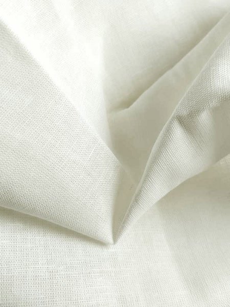 Leinen-Baumwolle Naturweiß italienisches Halbleinen
