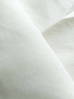 Leinen-Baumwolle Naturweiß italienisches Halbleinen