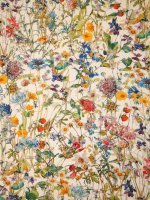 Liberty Fabrics WILD FLOWERS Multicolour-Ecru Tana Lawn® Classic