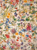 Liberty Fabrics WILD FLOWERS Multicolour-Ecru Tana Lawn® Classic