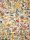 Liberty Fabrics WILD FLOWERS Multicolour-Ecru Tana Lawn® Classic