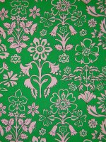 Liberty Fabrics MARLOW MONO Grün-Zartrosa Tana Lawn® Baumwollbatist